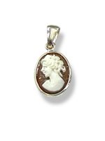 Pendente Mandile 1922 Donna Cammei  in Argento Conchiglia 2MCICM20 - 2MCICM20